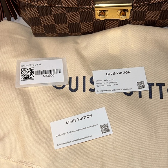 Louie Vuitton Croisette Demier Ebene
